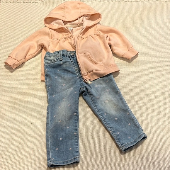OshKosh B'gosh Other - 🧡 3 for $16 Sale • Baby B’Gosh Jeans & Carters Hoodie